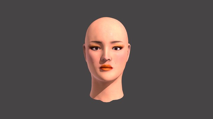 GongLi Bust 3D Model