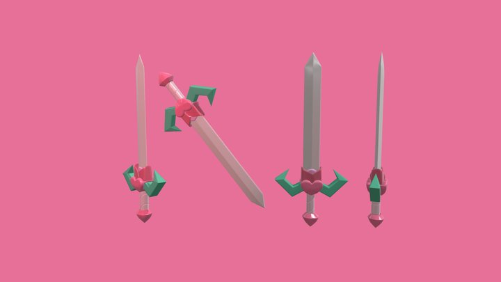 Mia's Sword 3D Model