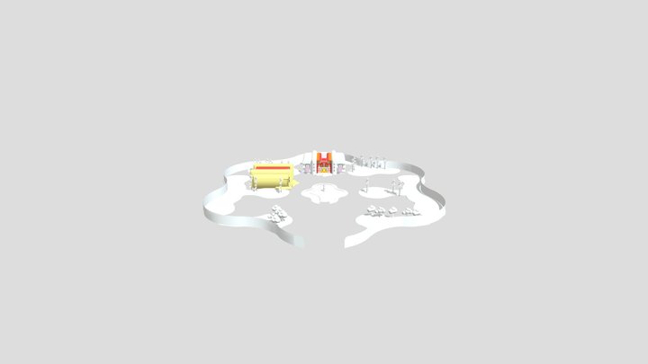 Coutyard for toguna 3D Model