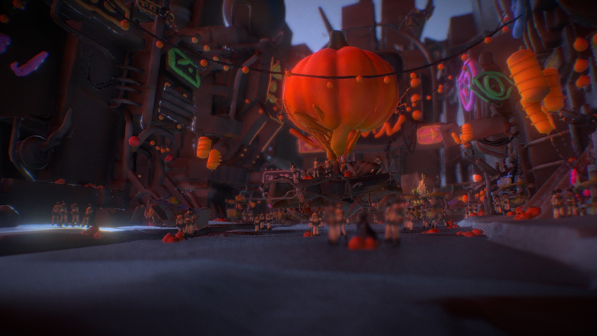 Cyber Punk Halloween