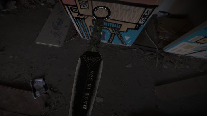 Knife 3D Model