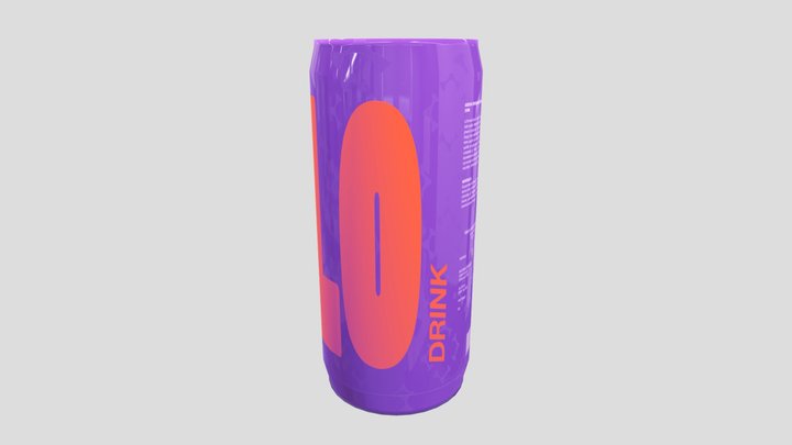 CANNETTE YOLO DRINK 3D Model