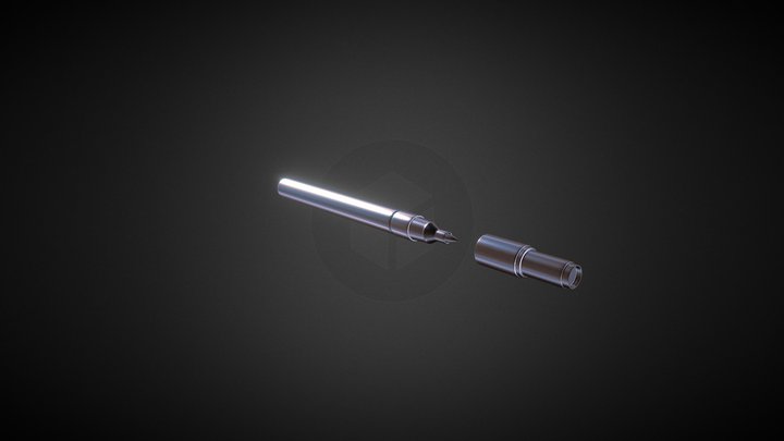 Pen Marker 3D Model