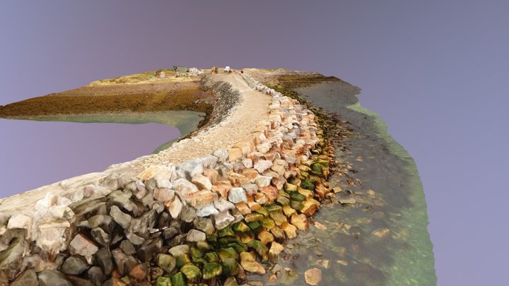 18055 Kiberg molo 3D Model