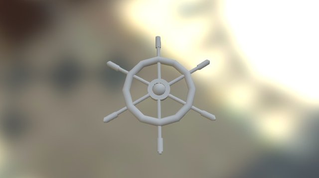 船舵2 3D Model