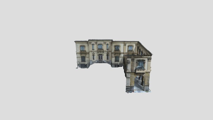 Modello 3D edificio 3D Model