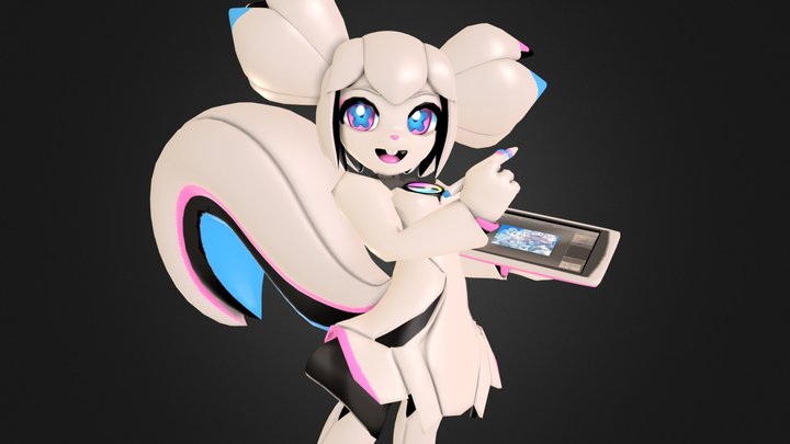 Kiki v4-x 3D Model