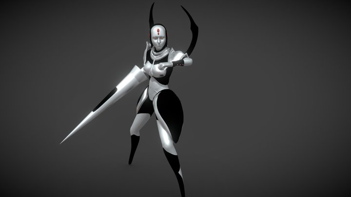 Mechanical Guardian 3D Model