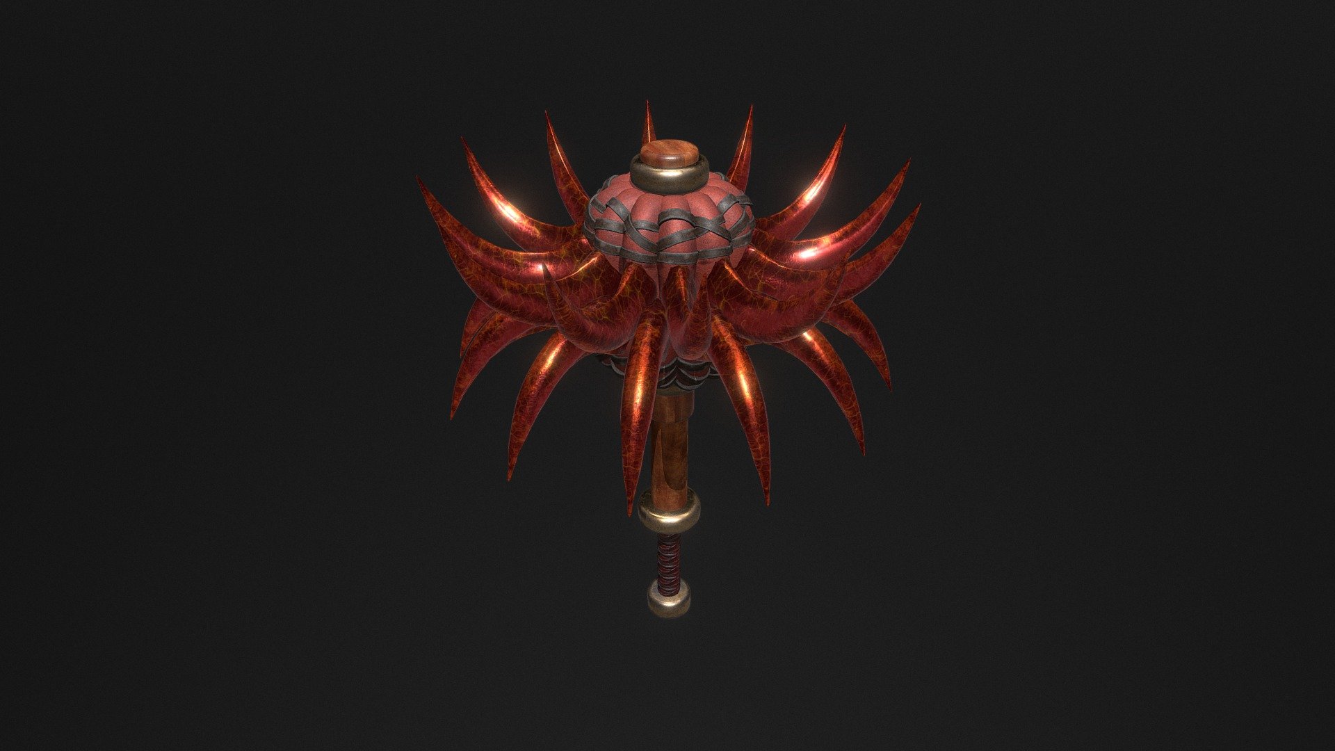 Wyvern Claw Mace - 3D model by OLDDOGG [ec0a951] - Sketchfab