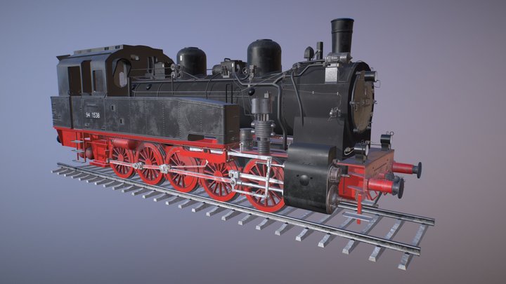 Locomotive BR 94 3D Model