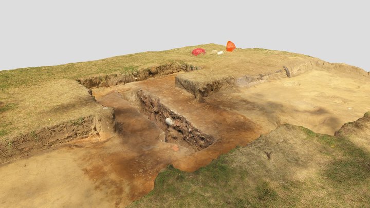 Feature 3 Trench 3D Model