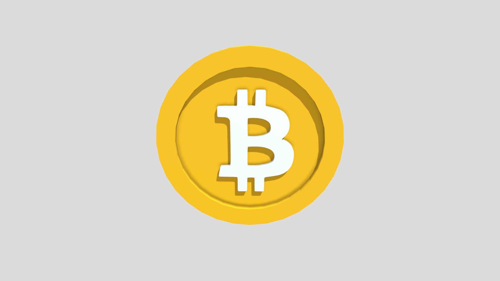 Low Poly Bitcoin - Download Free 3D model by Gohar.Munir [ec0b85d ...