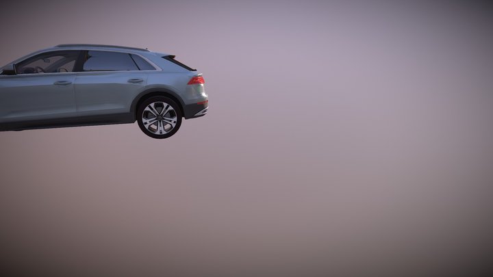Audi Q8 2019 3D Model