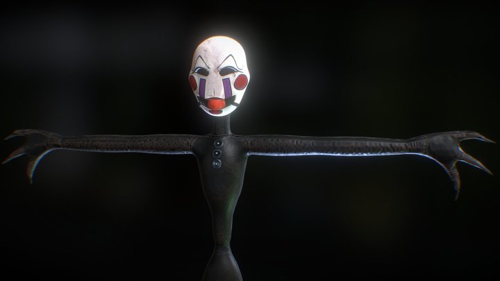 Illegal Puppet Man 3D Model