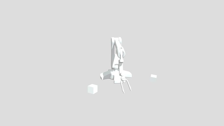 Robot Arm 3D Model