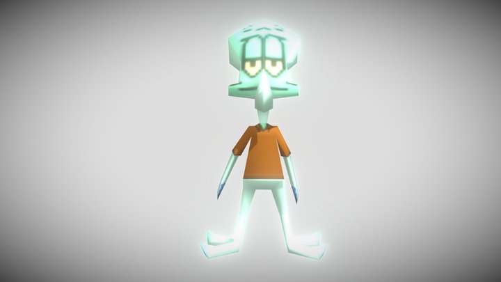 Squidward Dec 7 2000 3D Model