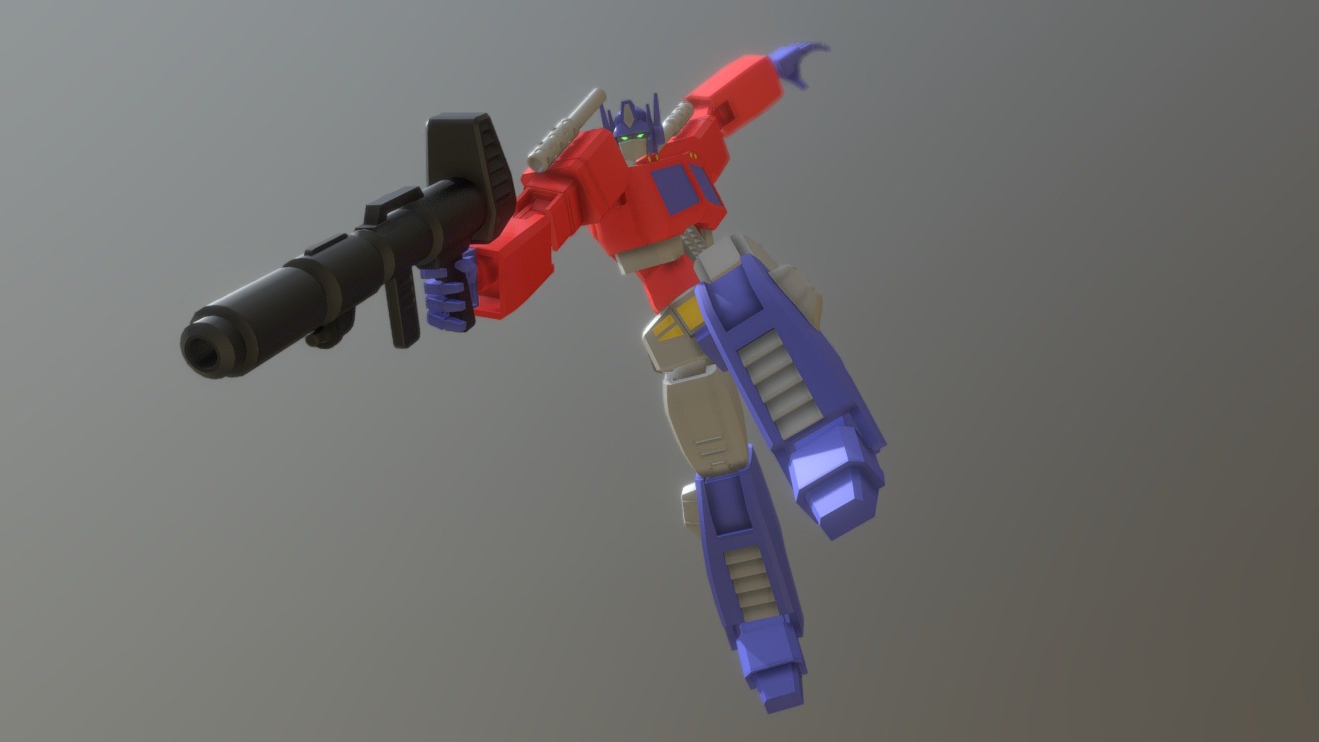 Optimus Prime - Download Free 3D Model By Let's Do 3D (@LetsDo3D ...