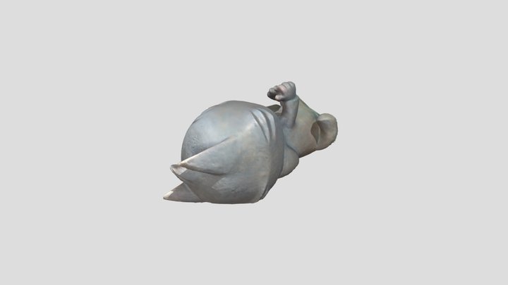 Sber cat without a bench 3D Model