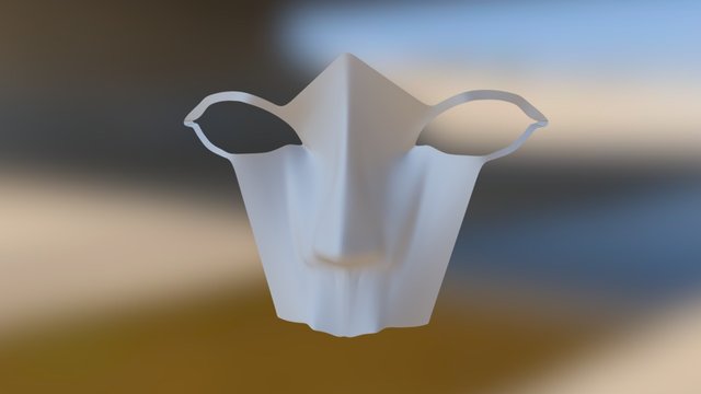 Face of the character 3D Model