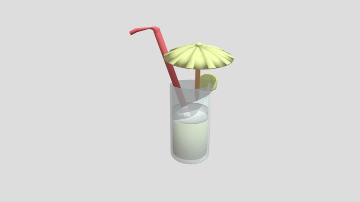 Summer Lemonade 3D Model