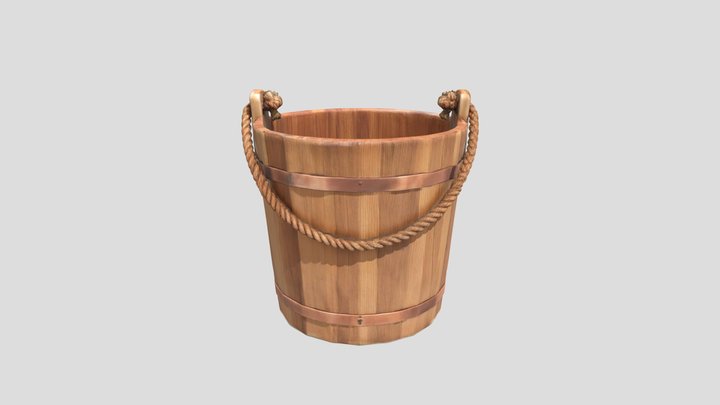 Well Bucket 3D Model
