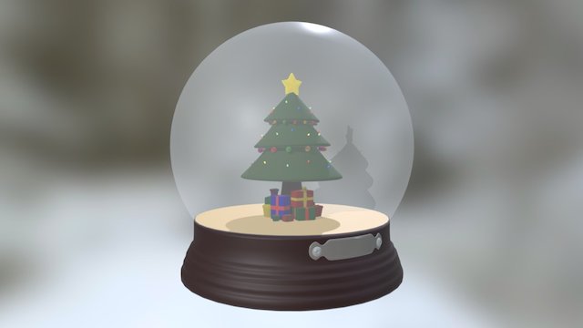 Christmas Globe 3D Model