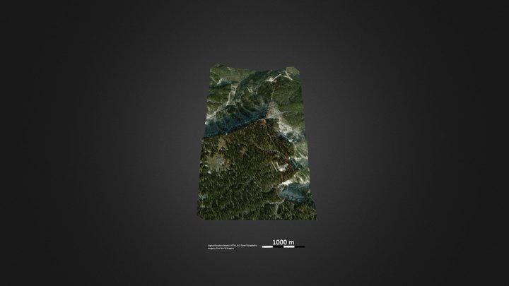 瓦屋山 – Modello 3D gratuito STL
