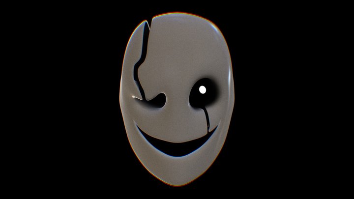 3D Gaster WIP 2 3D Model