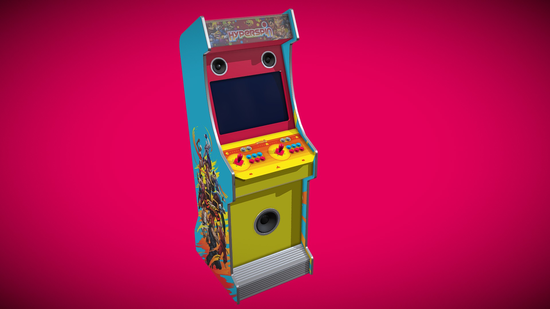 Maquina Arcade - 3D model by Drilerman [ec128dd] - Sketchfab