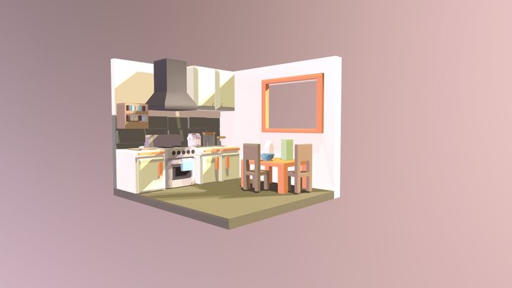Kitchen 3D Model
