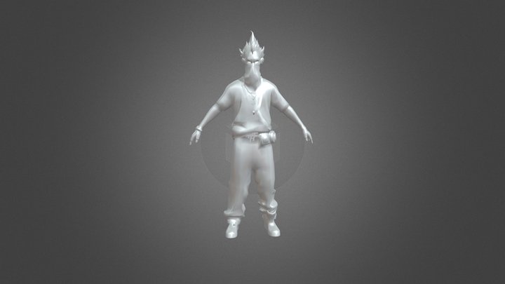 We R Gamer 3D Model | Free Fire 3D Model 3D Model