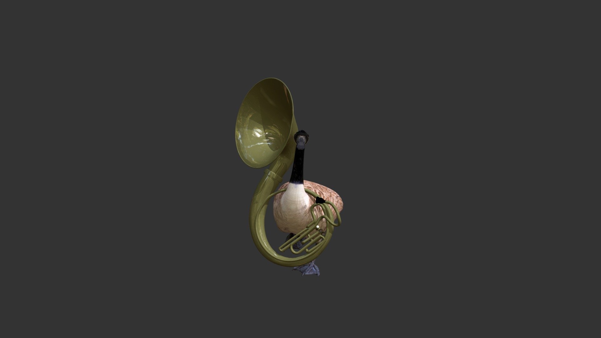 Tuba-Goose — Sketchfab embed 3D viewer