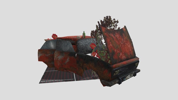 DAE 5 Finished props - Forest Loner 3D Model