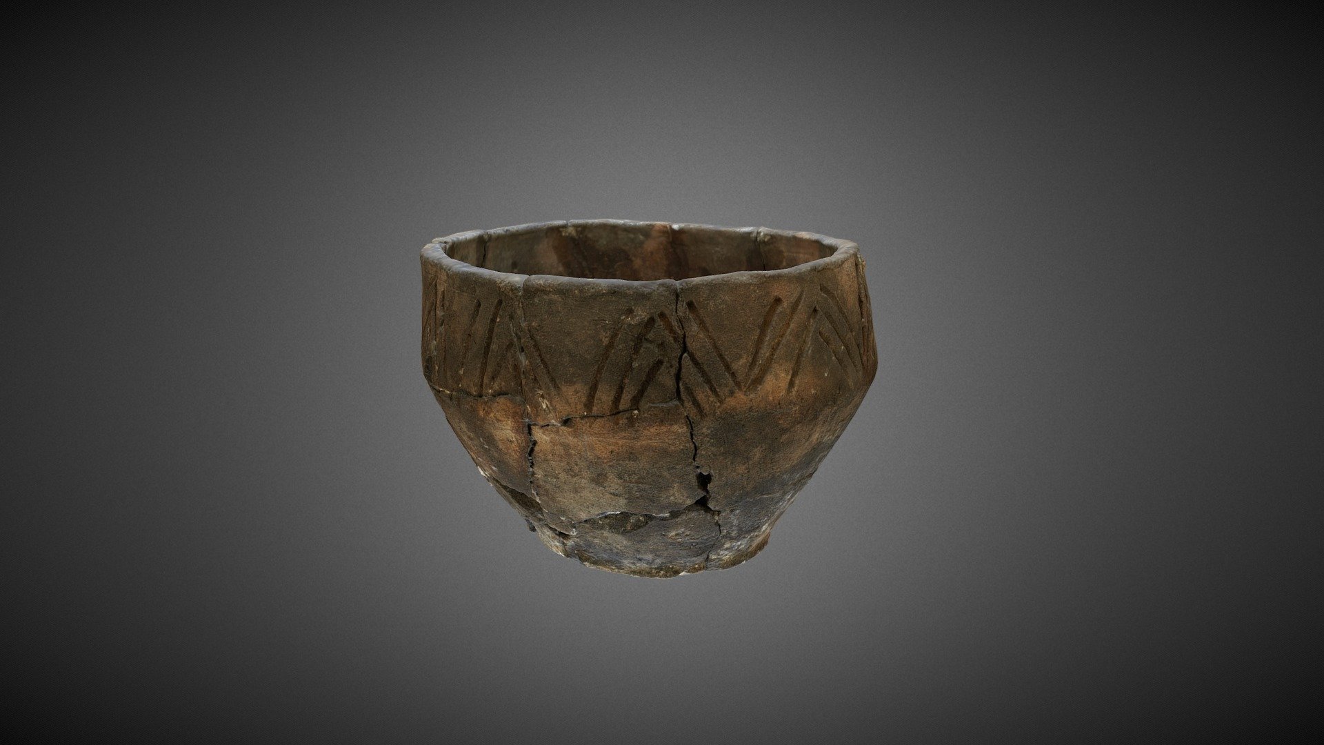 Bronze Age vessel, 1600 –1200 BCE, knum003_19 - Download Free 3D model ...