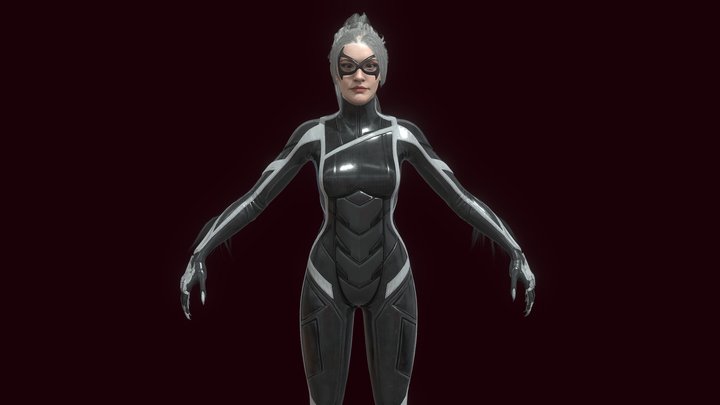 Black Cat (Felicia Hardy) – Modelo 3D gratuito STL