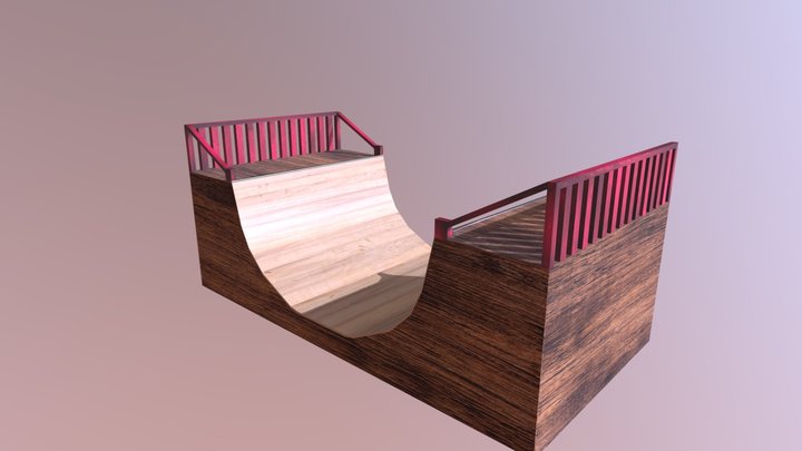 skate ramp 3D Model