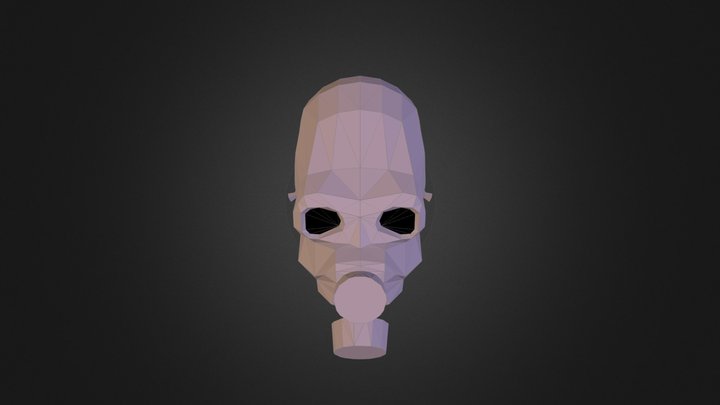 Halflife Police Helmet 3D Model