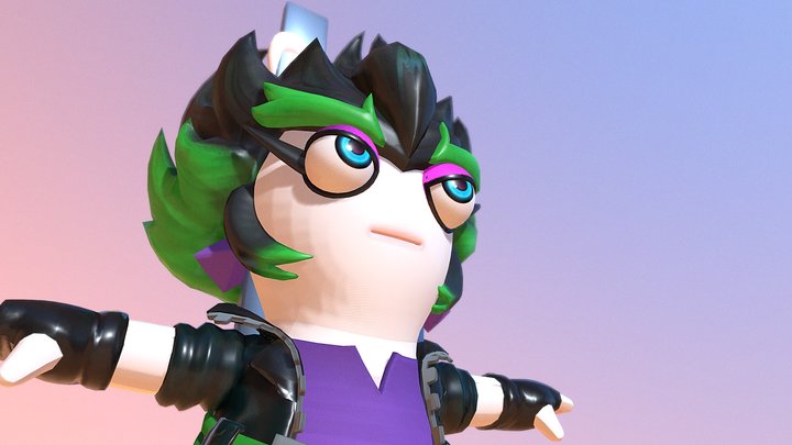 Mario + Rabbids Sparks of Hope Edge 3D Model