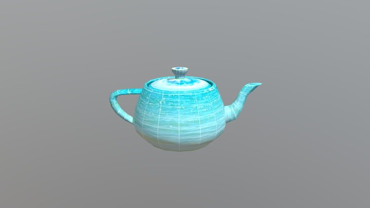 1071448097_楊佳欣_Teapot 3D Model