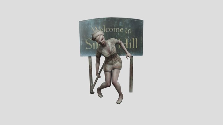 nurse silent hill / roblox 3D Model