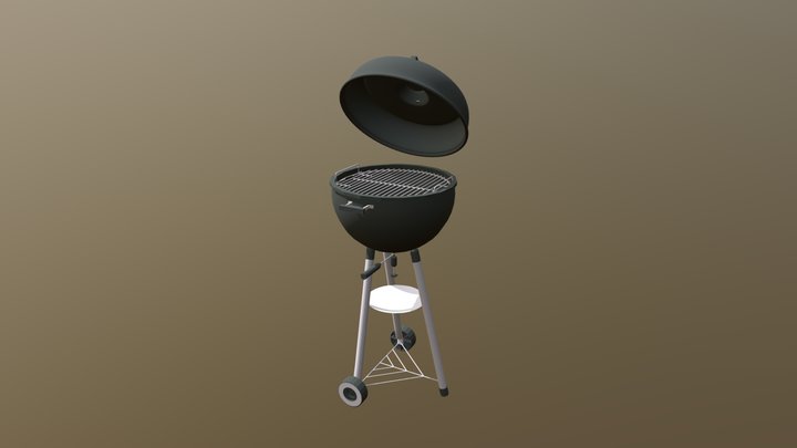 BBQ GRILL 3D Model