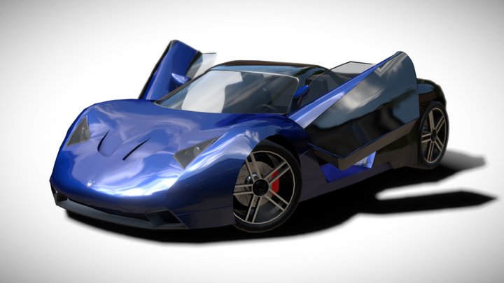Marussia B1 3D Model