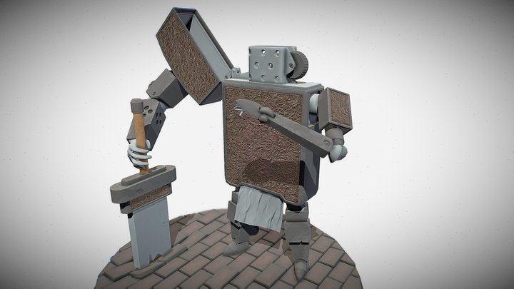Zippo Knight 3D Model