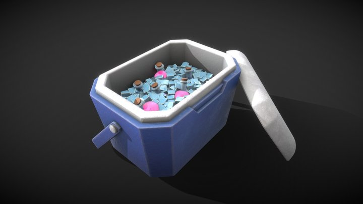 Potion Cooler #SketchfabWeeklyChallenge 3D Model