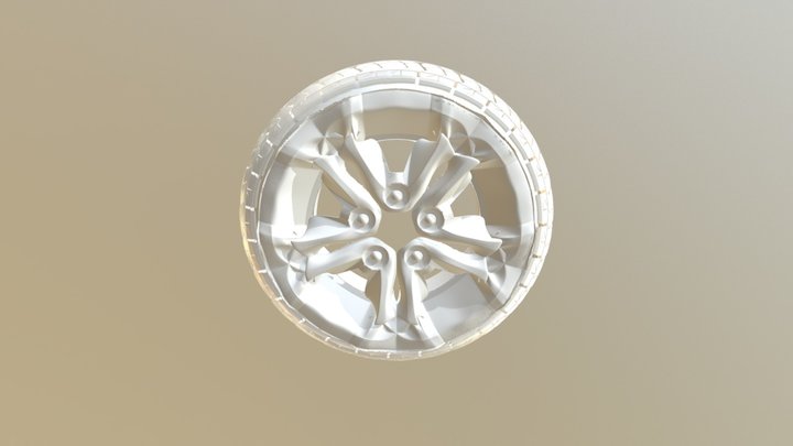 Wheel Escersise 3D Model