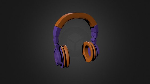 Headset_Textured 3D Model