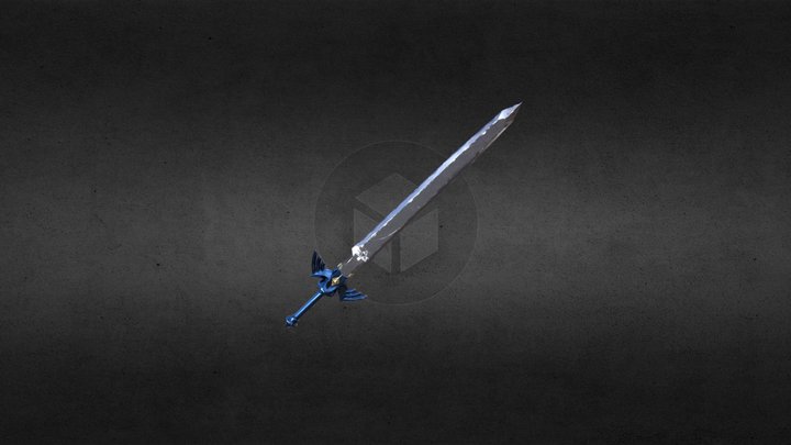 The Legend of Zelda Skyward Sword - Master Sword 3D Model