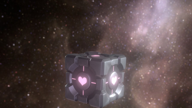 CompanionCube 3D Model