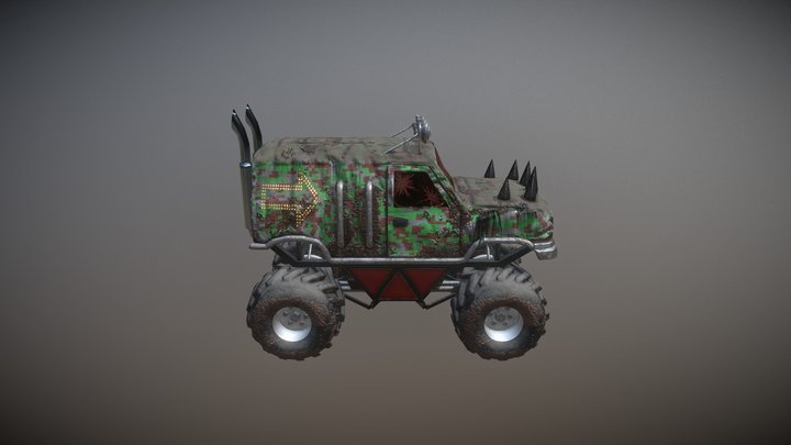 Monster Truck 3D Model