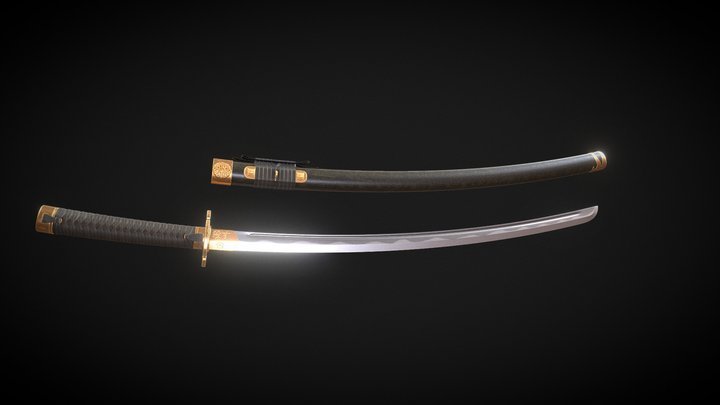 Katana 3D Model